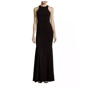 Jay Godfrey Armstrong Cowl Draped Evening Gown Black Sz 2 NWT